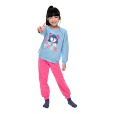 Pijama Infantil Flanelado Inverno Menina 1 A 16 Anos Malwee