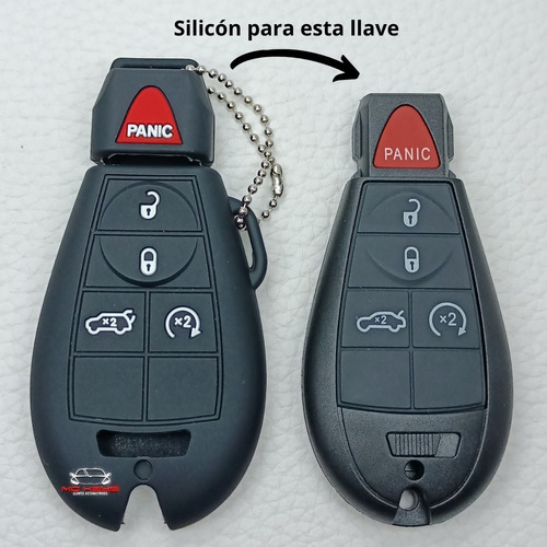 Funda Silicon Llave Dodge Dart Charger Challeger  200 300 Foto 5