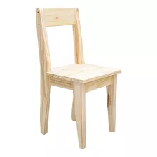 Silla Para Escritorio O Mesa De Pino - Estilo Nordico 