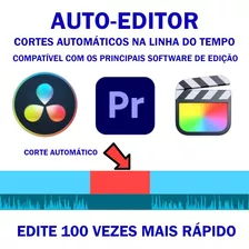 Editor De Vídeo Automático - Edite 100 Vezes Mais Rápido