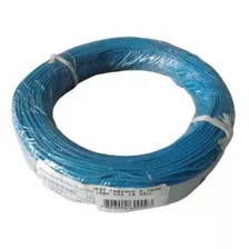 Rolo Fio Cabo 0,75mm (18 Awg) 100 Mts Cabinho Extra Flexível Cor Azul