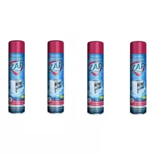 4 Un Limpa Forno Micro Ondas Spray Desengordurante 400ml 