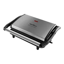 Sanduicheira E Grill Britânia Bgr27i Press 2 Em 1 850w Cor Preto/prata 220v