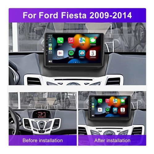 Radio Android Ford Fiesta Carplay Inalmbrico Foto 2