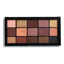 Paleta 15 Sombras Reloaded Velved Rose, Make Up Revolution Color De La Sombra Velved Rose