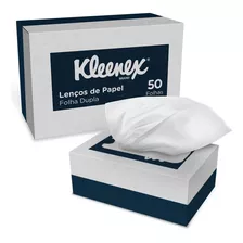 Lenço De Papel Kleenex® Interfolhado Folha Dupla 50 Lenços