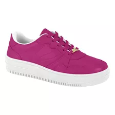 Tênis Feminino Vizzano Casual Basico Plataforma Sola Alta