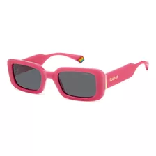 Óculos De Sol Polaroid 6208 S X Mu1 52m9 Rosa Polarizado