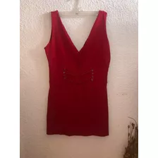 Vestido Rojo Corto - Elastizado