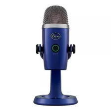 Microfone Condensador Usb Blue Yeti Nano - Azul Cor Azul-marinho