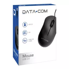 Mouse Básico Datacom Negro 