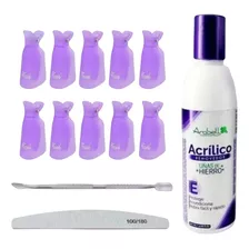 Kit Removedor Esmalte Semipermanente Y A - mL a $35