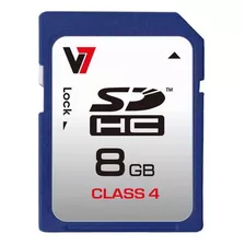 V7 Tarjeta De Memoria Flash Sdhc Clase 4 De 8 Gb (vasdh8gcl4