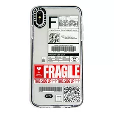 Funda Ticket Fragile Para iPhone Varios Modelos