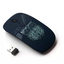 Koolmouse [mouse/raton Inalámbrico Óptico 2.4g] [owl Art Moo