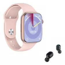 Smart Watch Rose Feminino Faz Ligação Pagamento Nfc Pro 2024