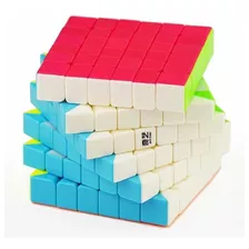Cubo Mágico 6x6x6 Qiyi Qifan S Profissional Cor Da Estrutura Stickerless