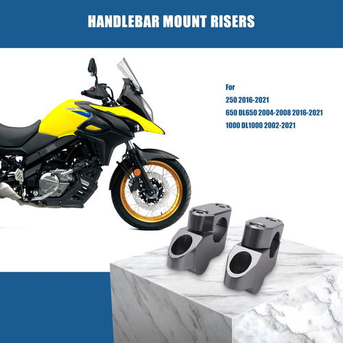 Elevadores De Montaje En Manillar Para V-strom 250 650 Dl65 Foto 4