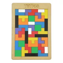 Pentominó Rompecabezas Tangram Tetris Madera 