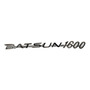 Datsun 1600  Emblema Metlico Cromado Nuevo (el Par)