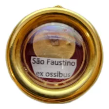 Santo São Faustino - Relíquia Sagrada Ex Ossibus - 2° Classe