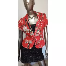 Blazer Corto No Jazmín Chebar Desigual Envío Gratis 