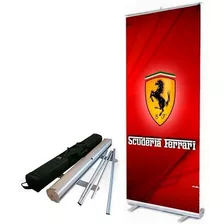 Promoción Roll Up Banner Aluminio Reforzado