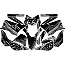 Stickers, Calca, Vinil, Para Moto Dm250 Mod-0012