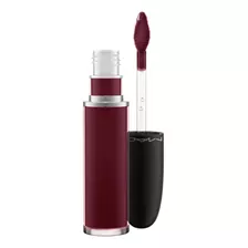 Labial Mac Retro Matte Liquid Lipcolour Color High Drama