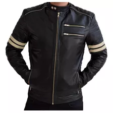 Campera Moto 100% Cuero Vacuno - Thuway