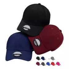 Gorra Básica Flex Ajustable De Resorte Cerrada 7 Colores