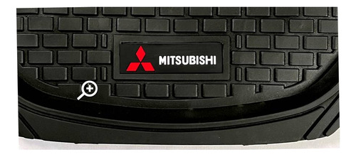 Tapetes Charo Color 3d Logo Mitsubishi Outlander 2014 A 2019 Foto 5