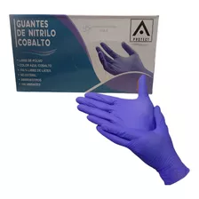Guantes De Nitrilo Azul Cobalto (caja De 100 Unidades)