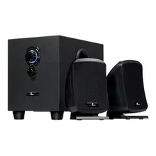 Parlantes Stéreo 2.1 Xtech Augury Xts 420/ Online Tecnologia Color Negro