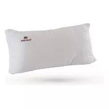 Almohada Hotelera Premium Vellón 70x35 Cm Sueño Dorado Color Blanco