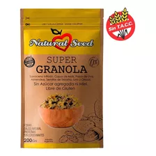 Súper Granola Sin Tacc Ni Azúcar X 250gr Natural Seed Veggie