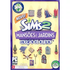 Game Pc Lacrado The Sims 2 Mansoes E Jardins Objetos Dvd-rom