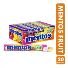 Caramelos Masticables Mentos Fruit (caja Con 20 Unidades)