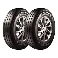 Kit De 2 Pneus Wanli Sl106 195 R14c 106/104 R