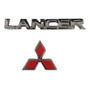 Emblema Mitsubishi De Lancer  (con Logo) Mitsubishi LANCER OZ RALLY