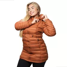 Jaqueta Feminina Forrada Parka Dupla Face Forrada Premium