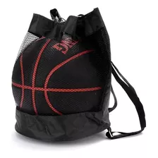 Mochila Balon Basketball Baloncesto Deportiva Malla Plegable