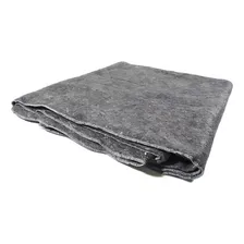 Cobertor Hazime Enxovais Popular De Doação Cor Cinza Com Design Lisa De 200cm X 170cm