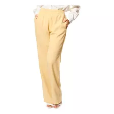 Calça Feminino Linho Reta Sawary 