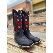 Botas Vaqueras Para Dama Bulldug