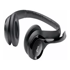 Headset H390 Preto Usb Para Pc Logitech