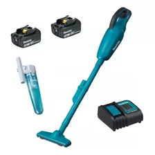 Aspirador De Pó Sem Fio Makita Dcl180 2bat Carreg + Ciclone