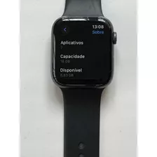 Apple Watch 4 44mm Preto S4 Gps