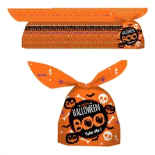 50 Uds Bolsas De Dulces De Halloween Bolsas De Regalo Bolsa