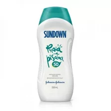 Protetor Sundown Praia E Piscina Fps50 200ml Proteção Solar